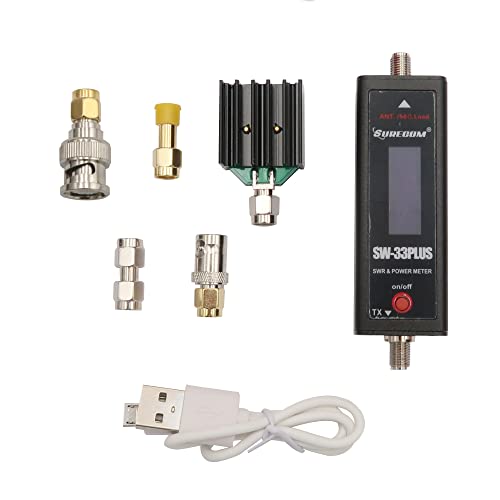 - V.S.W.R. Forward power direct digital readout, without any calibration.