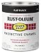 Rust-Oleum 7776502 Protective Enamel Paint Stops Rust, 32-Ounce, Flat Black