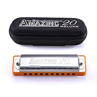KIRANDIE 10 Trous Diatonic Blues Harmonica réglage spécial (Color : Key of G) - Les Beatles, Paul McCartney, John Lennon, RIngo Starr, George Harrison KIRANDIE 10 Trous Diatonic Blues Harmonica réglage spécial (Color : Key of G) – Image 6