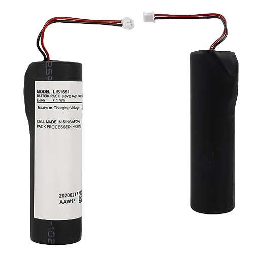 E-yiiviil Batería de repuesto LIS1651 compatible con PlayStation Move Motion Controller Micro USB PS4 Move