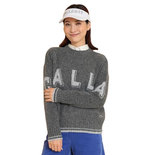 Callaway レディース クルーネックニット C24218203