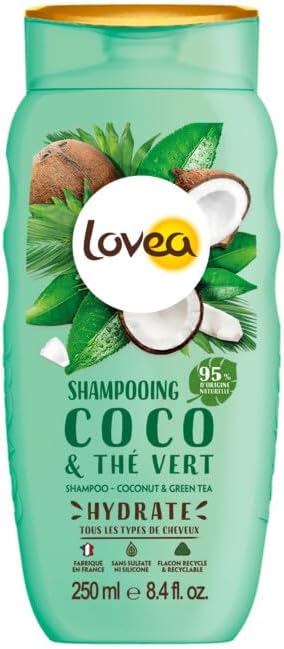 Lovea Coconut & Green Tea Shampoo 250ML