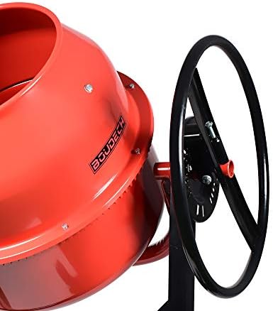 Bild 2 - Bonbonniere 140 L 550 W 22 V Elektriker Betonmischer, mit zwei Rädern mit CE-Zertifizierung.