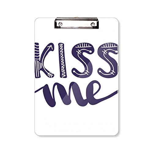 Porte-bloc A4 Kiss Me contre les feuilles froissées au travail