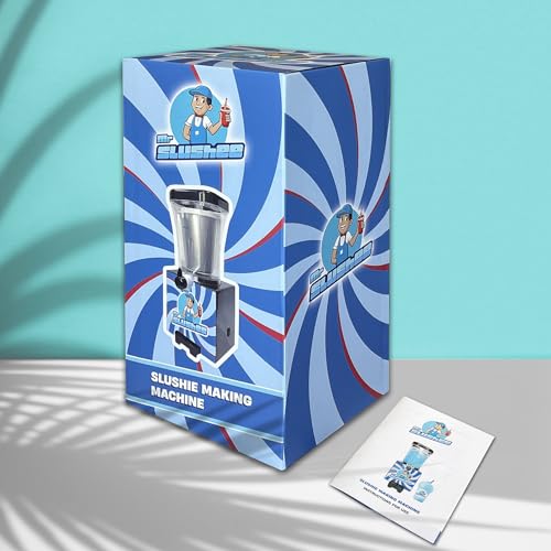 Home-use Slushie Machine, New and Improved Countertop Slushy Maker for Kitchen, 34 fl oz, Ice Cold Frozen Slush Drink, Slushy Cup, Turns Your Favorite Sodas into Slushies.