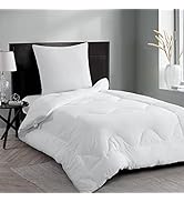 Aisbo Edredon Nordico Cama 80 - Relleno Nórdico 135x200 cm de 300gr/m², Entretiempo, Edredón Otoñ...