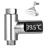 problema temperatura agua ducha Monitor de alta precisión: sensor de temperatura de alta precisión incorporado, que proporciona un rango de medición de 5 ~ 85 ° C y una precisión de ± 0.5 ° C.