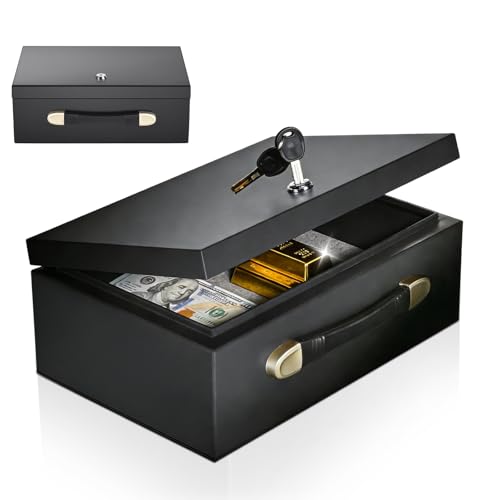 Coffre-fort pour Documents Ignifuge et Étanche avec...