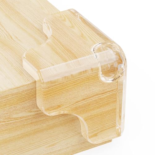 Corner Protector Baby Proof,E-PRONSE Upgraded Airbag T-Shaped Table Corner Protectors, Strong Sticky Clear Corner Protectors for Furniture 8Pcs