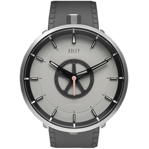 Montre Adley FIXI-T1 montre homme grise en acier pour le bureau
