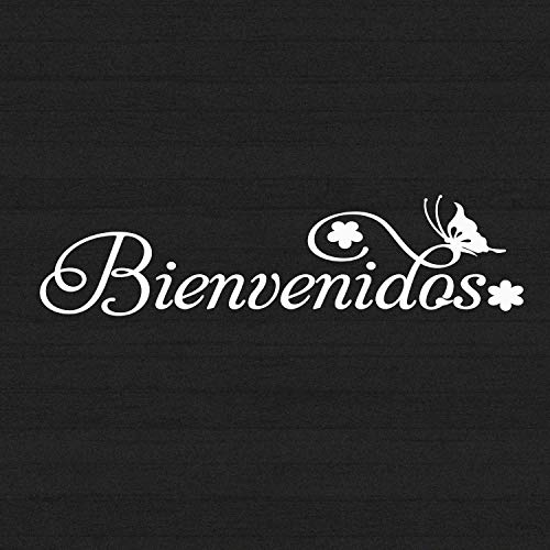 Vinilo Decorativo Bienvenidos Jeyfel Decals 16x4 pulgadas