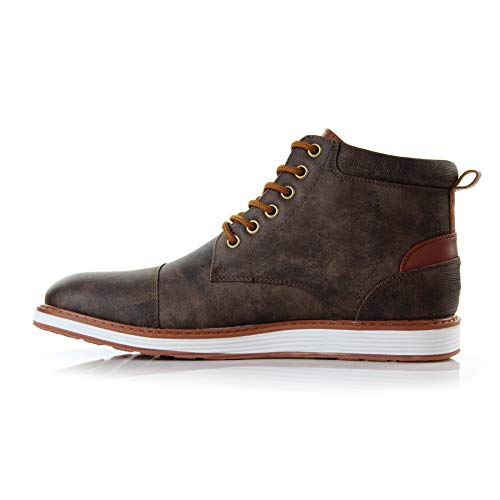 Image of Ferro Aldo Men's Chukka Sneaker Boot | Casual Cap Toe Ankle Boot Hybrid with Lightweight Sole |