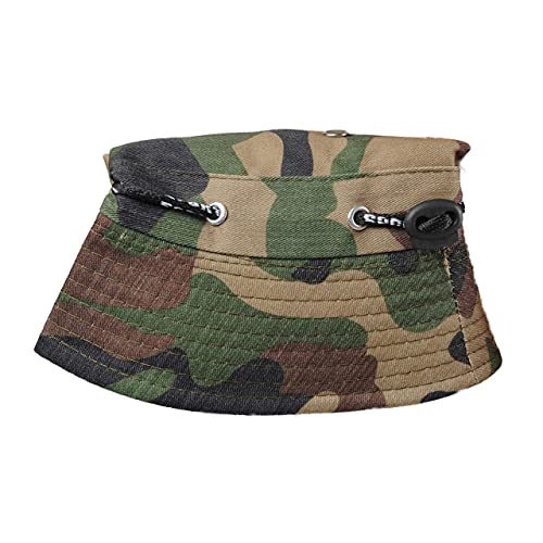 Toutacoo, Adjustable Summer Bucket Hat - Unisex (Army Camouflage) #TOP2