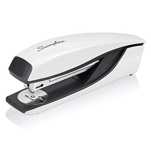 Swingline Stapler, NeXXt Series Wow, Desktop Stapler, 40 Sheet Capacity, White (55047001)