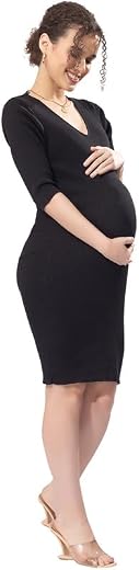 Armisto Pure Cotton Maternity Knit Stretchable Dress