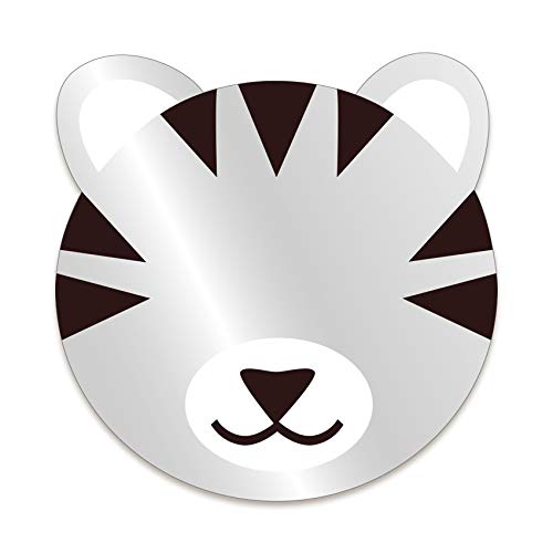 DECOLOOPIO - Miroir Enfant : Tigre Gris Cover