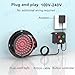 LED Traffic Light Signal, 2-Color Red Green Directional Indicator, Industrial Signal Stop Go Lamp with Button Control for Driving School, Classroom Teaching,100mm/4in