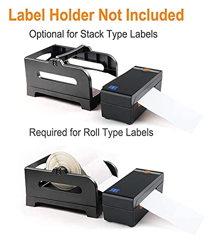 Image of Thermal Barcode Label Printer Support 4x6 Shipping Label Printe Bluetooth WiFi Support Adhesive Sticker Paper(100 * 100)