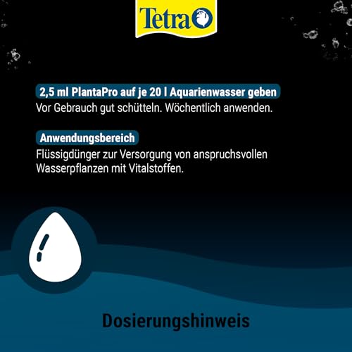 Aquarium Dünger Tetra PlantaPro, flüssiger Pflanzendünger 250 ml