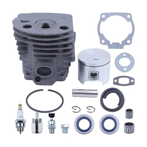 Segment de piston 46mm pour réparer une panne de compression sur tronçonneuse 55 et 51