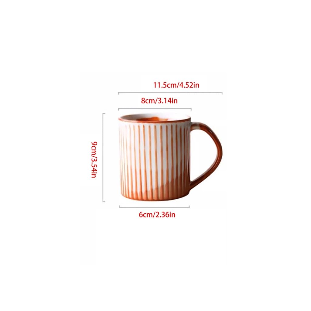 ENGENDER Tazas Cafe Taza De Café Cerámica, Té La Tarde, Hecha A Mano Mug Cups