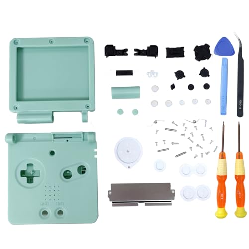 Image of Hzxkqmil Full Housing Shell Kit for Nintendo Gameboy Advance SP Console | Custom Shell Replacement Case Frosted Surface Cover with Buttons Screws Repair Parts+Tools Kit for GBA SP Console
