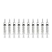 Package of 10 60cc Catheter Tip Syringes Sterile