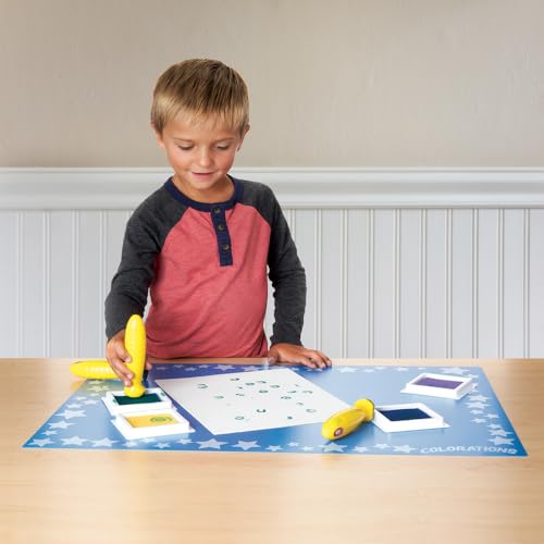 Colorations Flexible Plastic Mats, Set of 6, Reusable Washable Multi-Use Mats for Arts, Crafts and Classroom Activities, Model TIDY by Colorations - Image 4