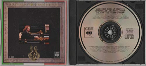 Luis Cobos - Cd Tempo D'italia - 1989 - Importado