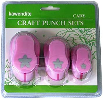 Miniatura 4 de CADY Crafts - Juego de punzones de papel de 0.315 in, 0.591 in, 0.984 in, 3 unidades, color pétalo
