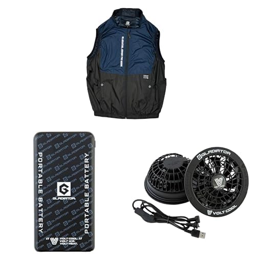 WindCare ファン付きベスト L ブラック⭐️フルセット 楽天市場】ファン付き作業服 ファン付き ベスト 20000mAh
