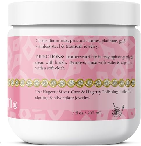 Limpador de joias Hagerty – Limpeza de joias para diamantes, ouro, platina, pedras preciosas e mais