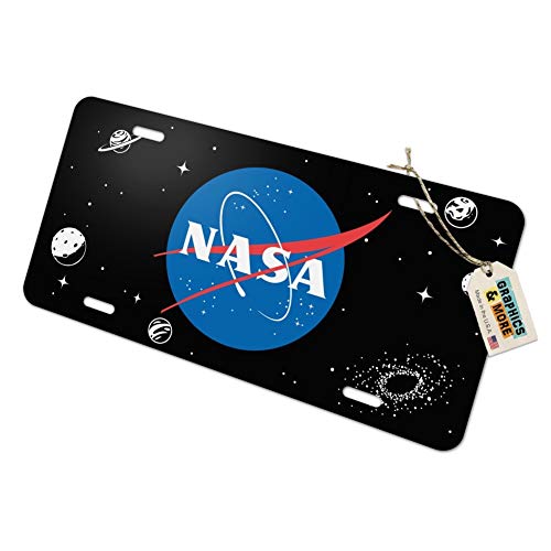 GRAPHICS & MORE NASA Official Meatball Logo Novelty Metal Vanity Tag License Plate
