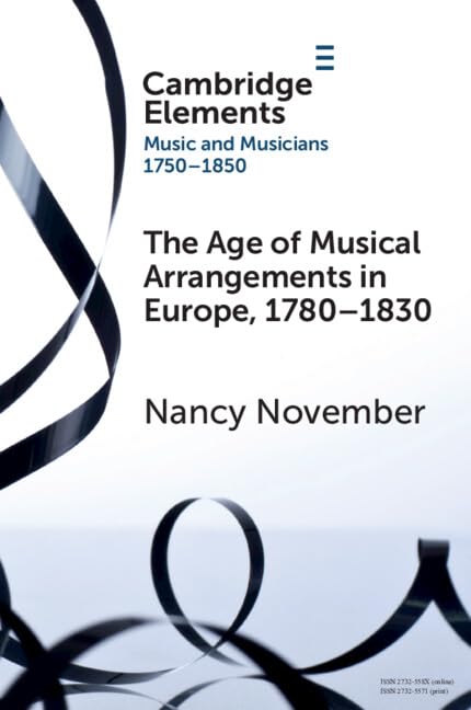 Musical Arrangements Europe 1780-1830 : ouvrage de référence académique en édition anglaise