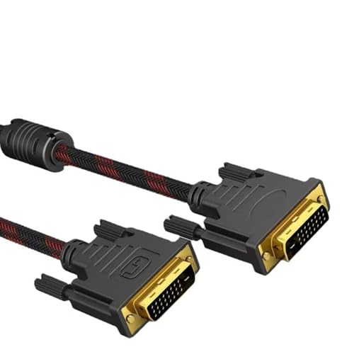 （10 feet/3 Meters） Digital Visual Interface24+1 HD Cable Computer Monitor Cable Supports Monitors, PCs, TVs, Games, projectors - 1080p Full HD 60Hz - Gold Connector