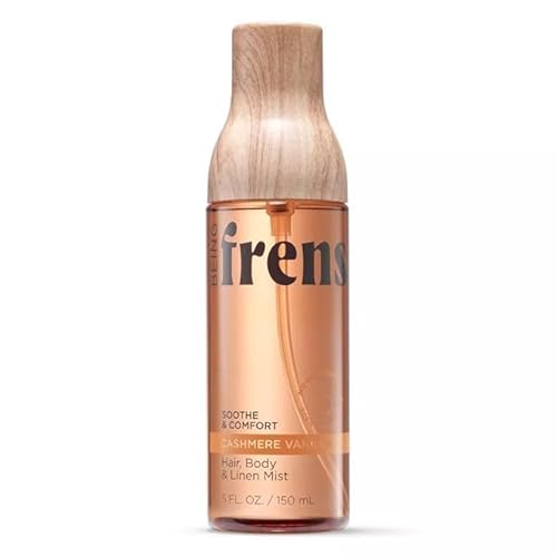 Being Frenshe Cashmere Vanilla Hair, Body & Linen Mist with Essential Oils, 5 fl oz - Hydrating & Soothing Spray for All-Day Fragrance (1 Pack)