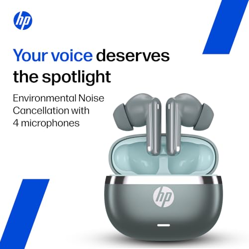 HP H160 Wireless Earbuds Green 1 Count - Image 3