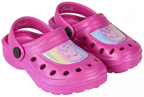 Palleon Peppa Pig Sabots pour fille | Pantoufles pour enfants | Chaussures pour la plage | Piscine | Piscine, Multicolore 2., 26/27 EU Cover