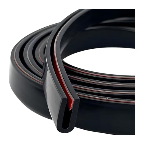 Adunsiaoto Sello Protector Automóviles, Ajuste Universal Goma U, Juntas Para Puerta Coche, Protector Borde Puerta Coche Pegamento, Caucho Sello Protección Para Automóvil, Junta Goma Forma U