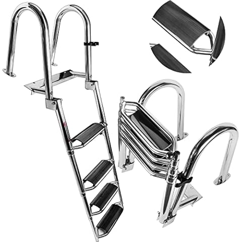 FUTURUP 4 Steps Telescoping Boat Ladder Cover