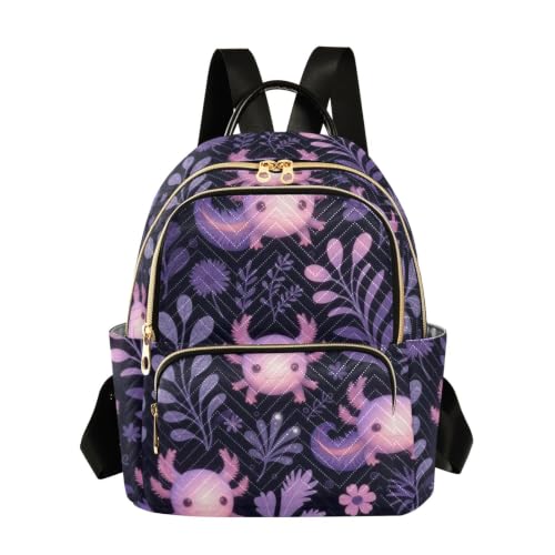 Sac à dos pour femme S-M Wudan blush fleurs motifs originaux
