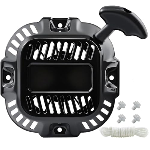 abliubale 0J08071SRV Pull Start Assembly Compatible with Generac 196cc 212cc 208cc GP3250 GP3300 Pull Cord Rope Recoil Starter Replacement GP3600 Part# 0J08070SRV 0J08074SRV