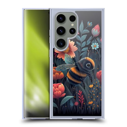 Coque Samsung S24 Ultra antichoc protège caméra motif fleurs et aimant MagSafe