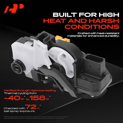 Image of A-Premium Rear Right Passenger Side Door Lock Actuator Compatible with Chevrolet Chevy Trax 2015-2022, Sonic 2013-2020 & Buick Encore 2015-2022