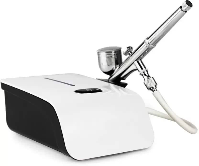 ISC Mini Airbrush Kit with Compressor Single Action Electric Airbrush (Pen Gun) for Cake Decoration,Make Up,Nails Design,Tattoo,Model Painting Airbrush