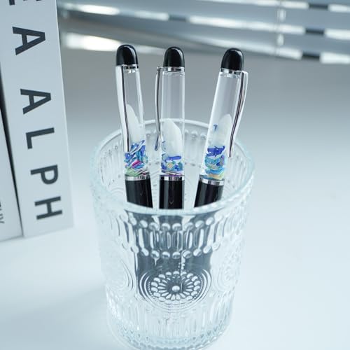 Image of Ship Vessel Sea Boat Funny Pens Cute Floater Floating Liquid Writing Journaling Office Pen Unique Gift For Women Men