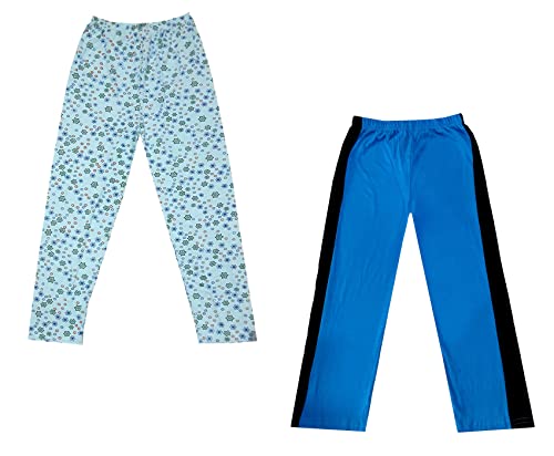 Image of indi weaves Boys and Girls Cotton Solid and Printed Pyjama /Pant /Trackpants