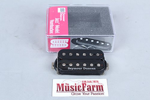 Seymour Duncan SH-2N Humbucker Jazz Model Micro pour Guitare Electrique Noir - Les Beatles, Paul McCartney, John Lennon, RIngo Starr, George Harrison Seymour Duncan SH-2N Humbucker Jazz Model Micro pour Guitare Electrique Noir