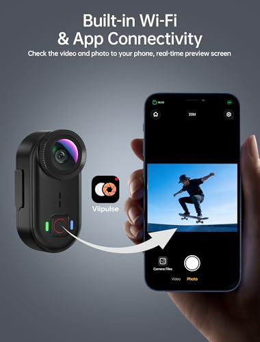 Ahlirmoy 4K Mini Body Action Cameras POV Body Cam — view 4