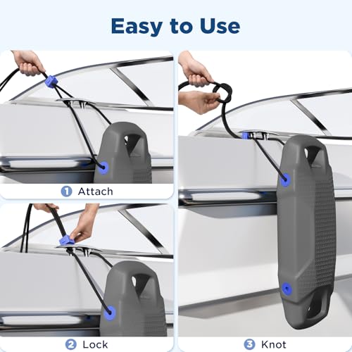 Image of Ehaho EVA Boat Fenders, Boat Bumpers for Docking